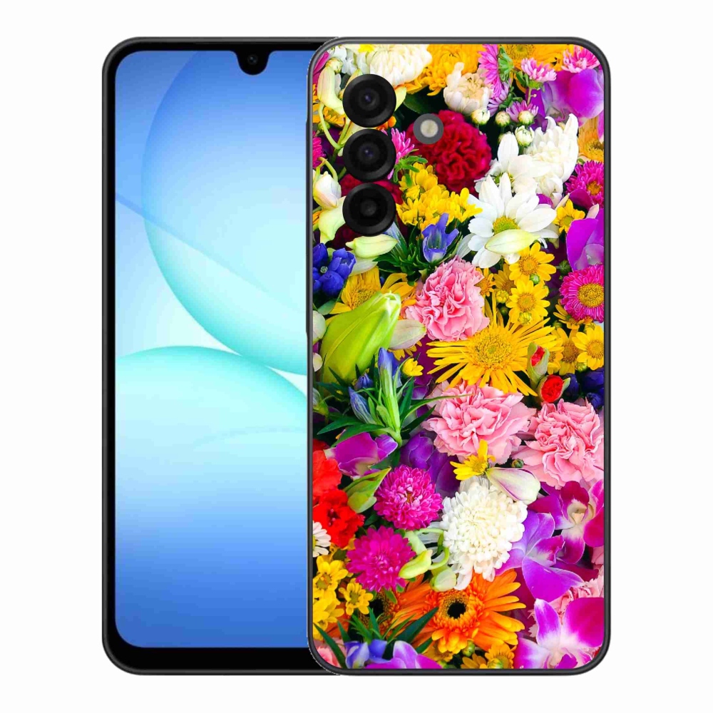 Gél borítás mmCase Samsung Galaxy A17 5G - virágok 12