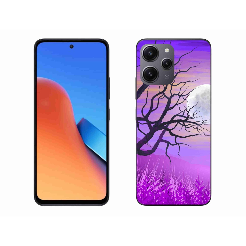 Gél tok mmCase a Xiaomi Redmi 12-hez - rajzfilmes kidőlt fa