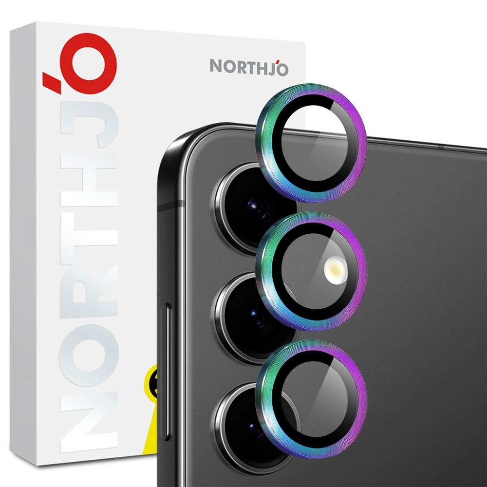 NORTHJO kamera lencse üveg Samsung Galaxy S25 FE (különálló szemüveg) - színes