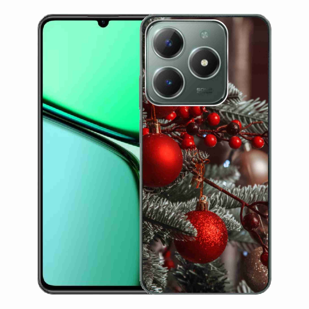 Gél borítás mmCase a Realme C61 készülékhez - Karácsonyi dekorációk 2