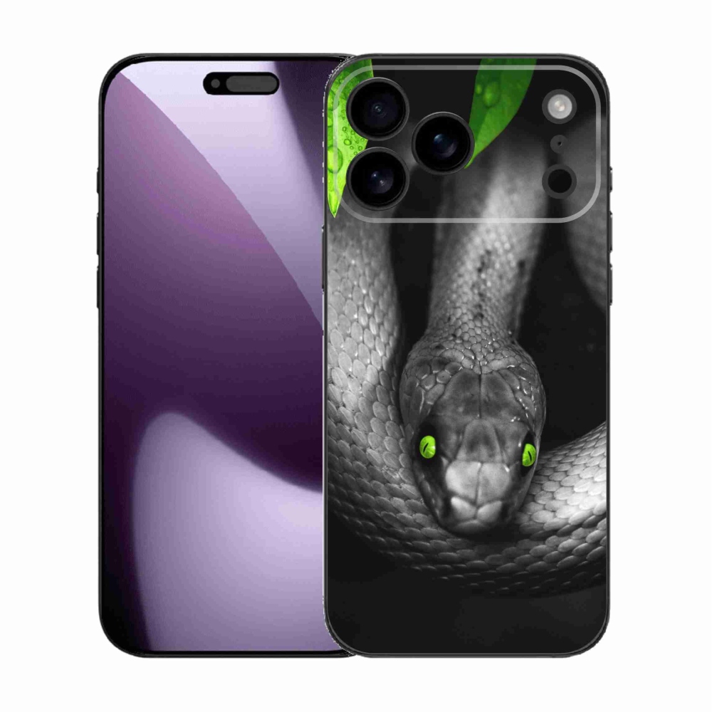 Zselés borítás mmCase iPhone 17 Pro Max készülékhez - kígyó