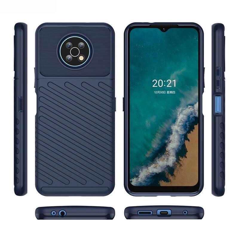 Thunder tartós zselés tok Nokia G50 készülékhez - kék