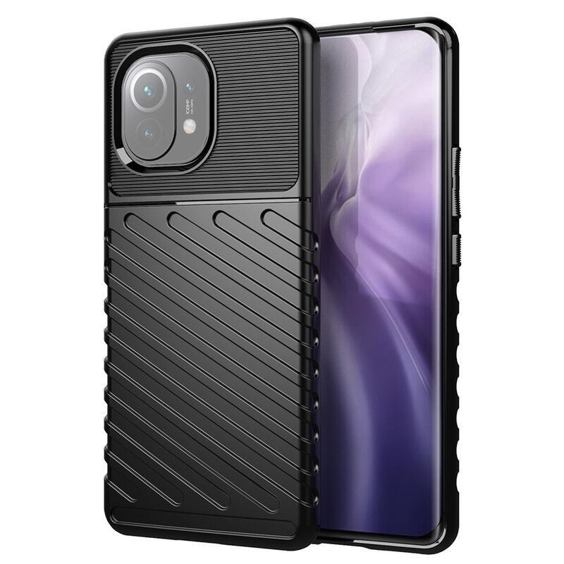 Thunder tartós zselés tok Xiaomi Mi 11-hez - fekete