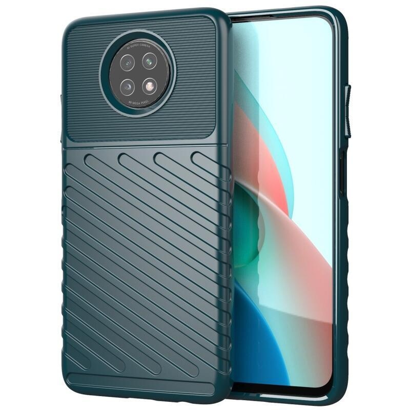 Thunder tartós zselés tok Xiaomi Redmi Note 9T 5G - zöld színben