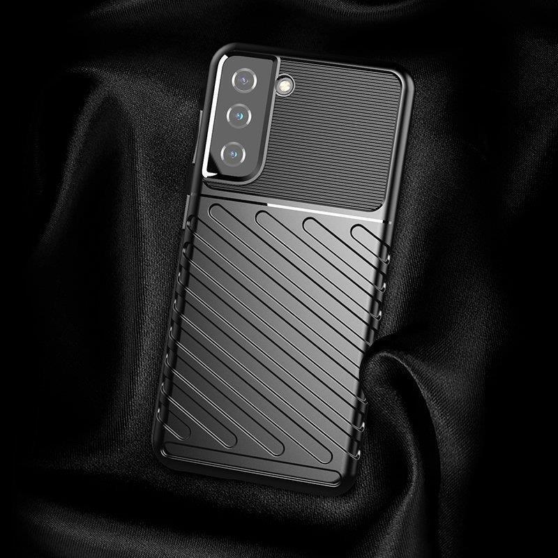 Thunder tartós zselés tok Samsung Galaxy A14 4G/5G készülékhez - kék