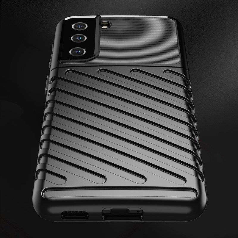 Thunder tartós zselés tok Samsung Galaxy A14 4G/5G készülékhez - kék