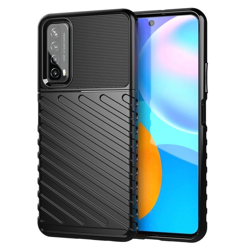 Thunder tartós zselés tok Huawei P Smart (2021) - fekete