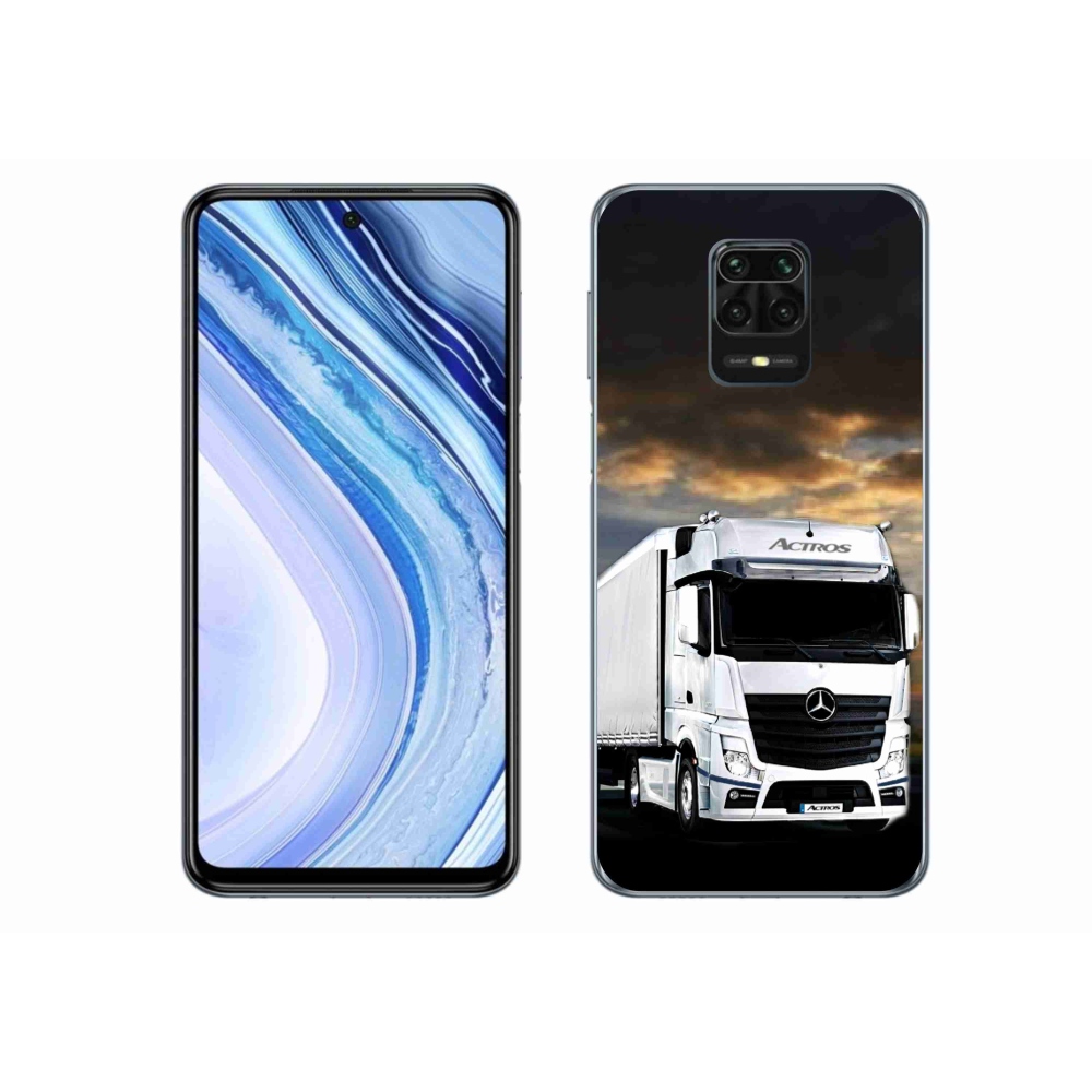 Gél borítás mmCase a Xiaomi Redmi Note 9 Pro - teherautóhoz
