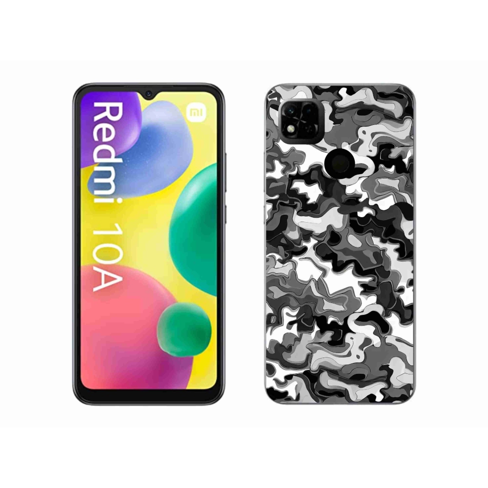 Gél borítás mmCase a Xiaomi Redmi 10A számára - terepszínű minta 3