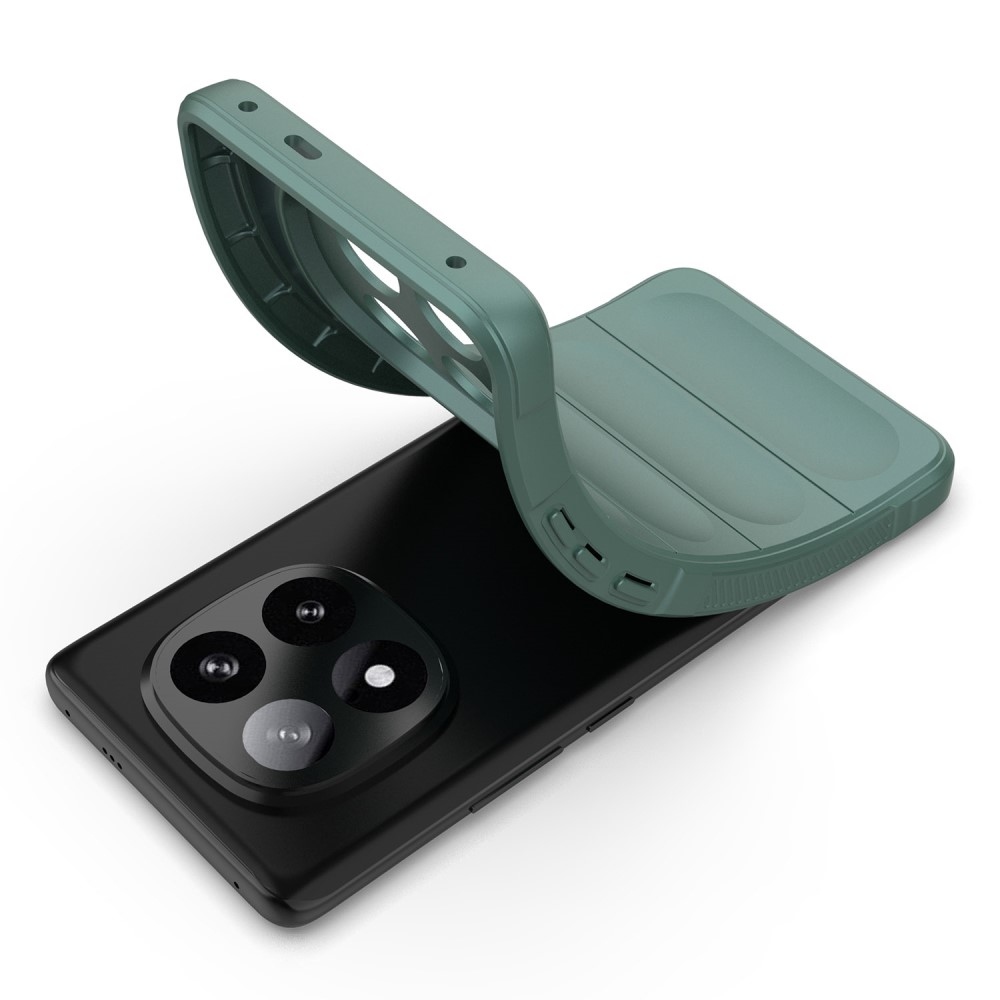 Rugg tartós zselés tok Xiaomi Redmi Note 14 Pro+ 5G - zöld