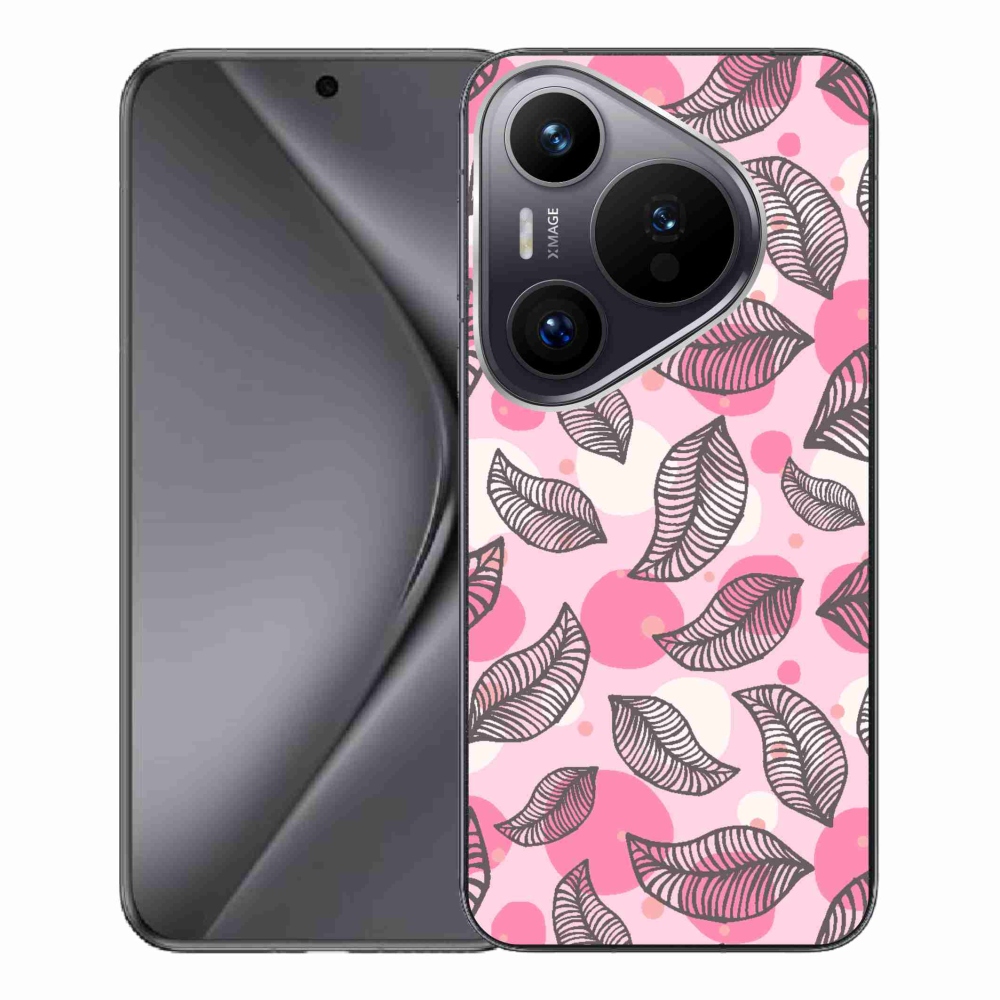 Gél borítás mmCase a Huawei Pura 70 Pro számára - rajzfilmes hulló levelek
