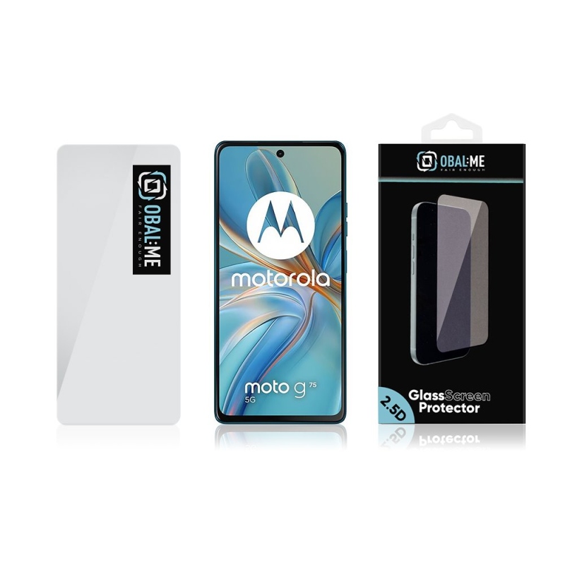 CSOMAG:ME 2.5D edzett üveg Motorola G75 Clear számára