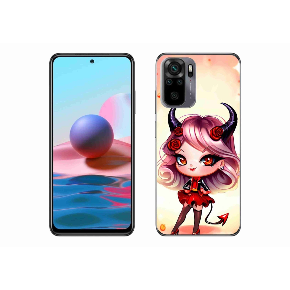 Gél borító mmCase a Xiaomi Poco M5s készülékhez - rajzfilm ördög