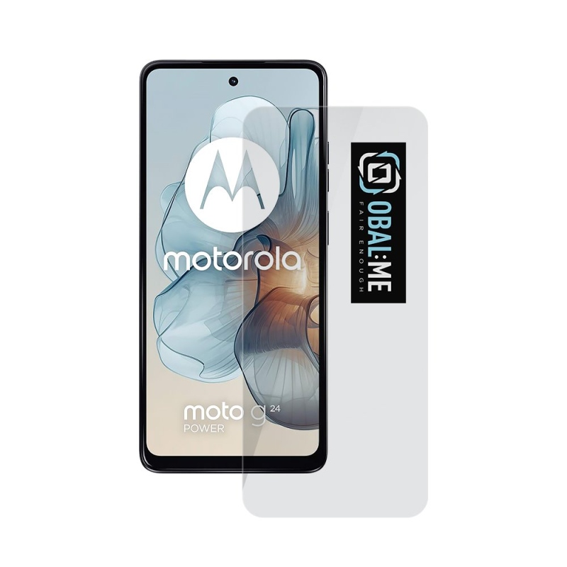 CSOMAG:ME 2.5D edzett üveg Motorola G04/G24 Power Clear számára