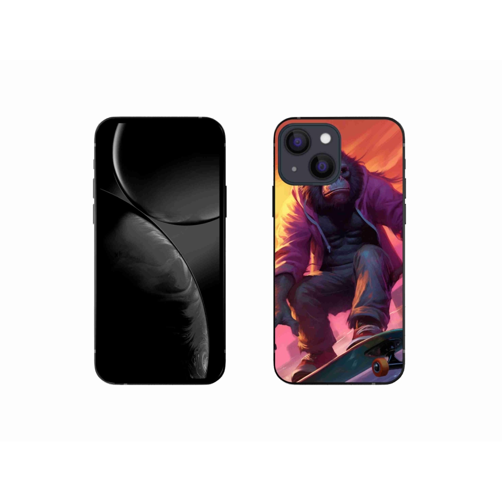Zselés borítás mmCase iPhone 13 mini készülékhez - gorilla gördeszkán