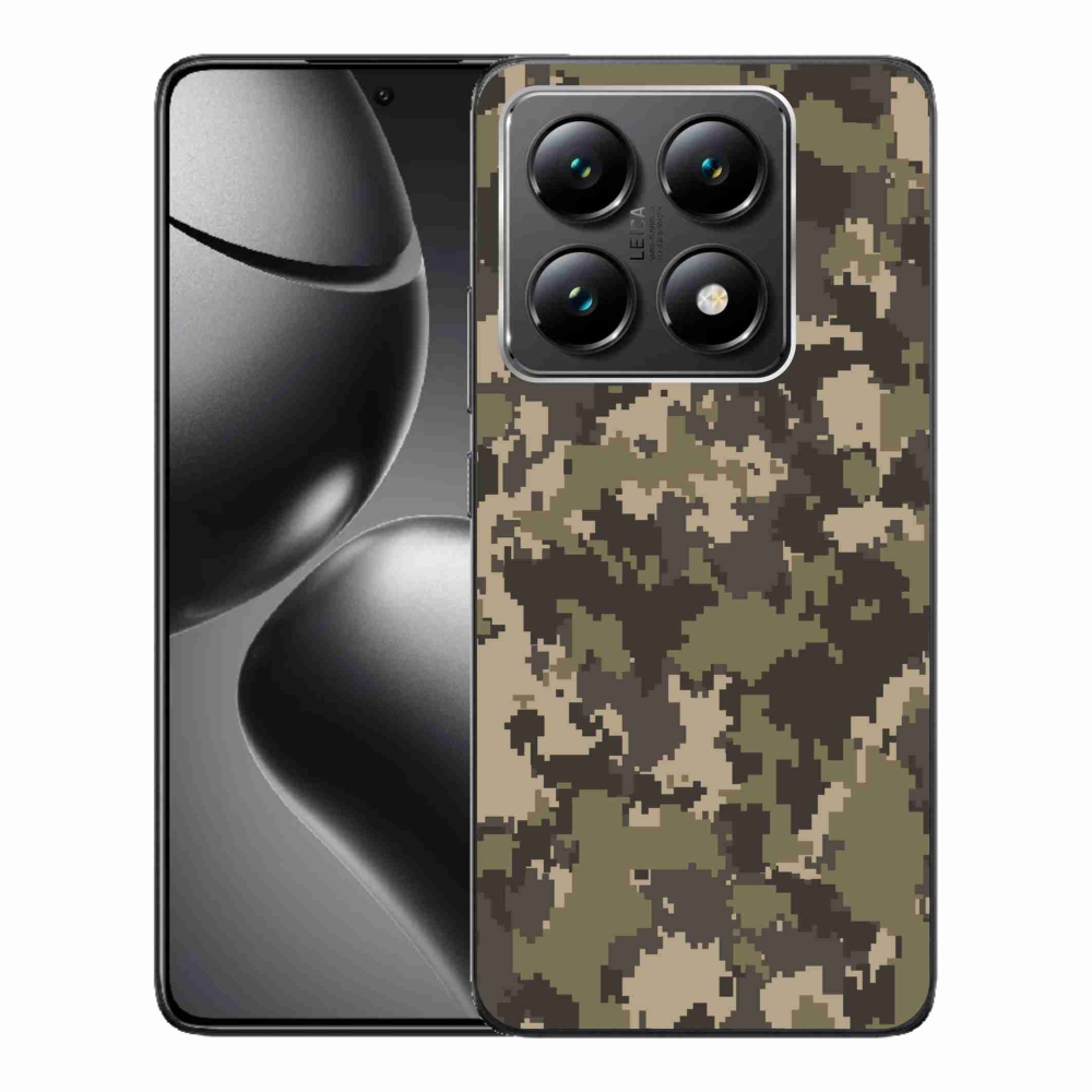 Gél borítás mmCase a Xiaomi 14T-hez - terepszínű minta 12