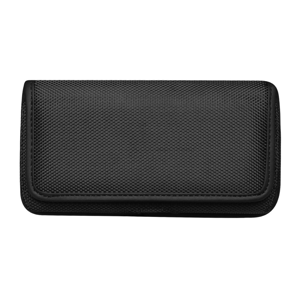 Hordozható univerzális övtáska L 150 x 80 x 25 mm - fekete