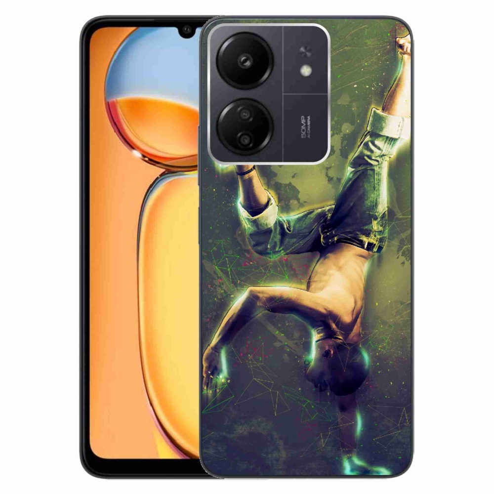 Gél borítás mmCase a Xiaomi Poco C65/Redmi 13C számára - breakdance
