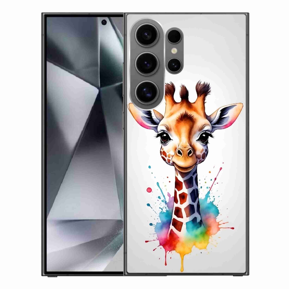 Zselés borítás mmCase Samsung Galaxy S24 Ultra - zsiráf 1