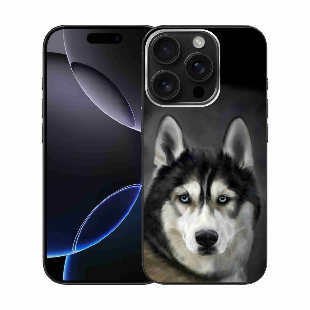 Gél tok mmCase iPhone 16 Pro készülékre - husky