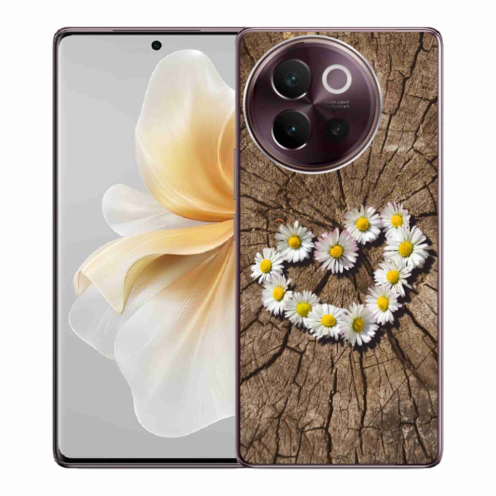 Gél borítás mmCase a Vivo V40 Lite 5G készülékhez - Százszorszép szív