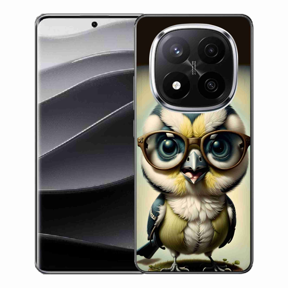 Gél borítás mmCase a Xiaomi Redmi Note 14 Pro+ 5G - kölyök szemüveggel