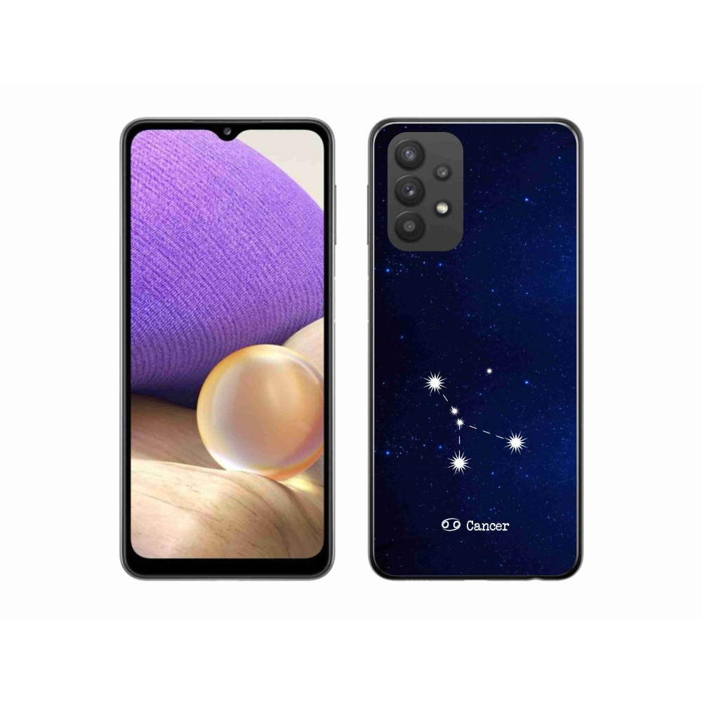 Gél borítás mmCase Samsung Galaxy A32 5G - csillagkép Rák