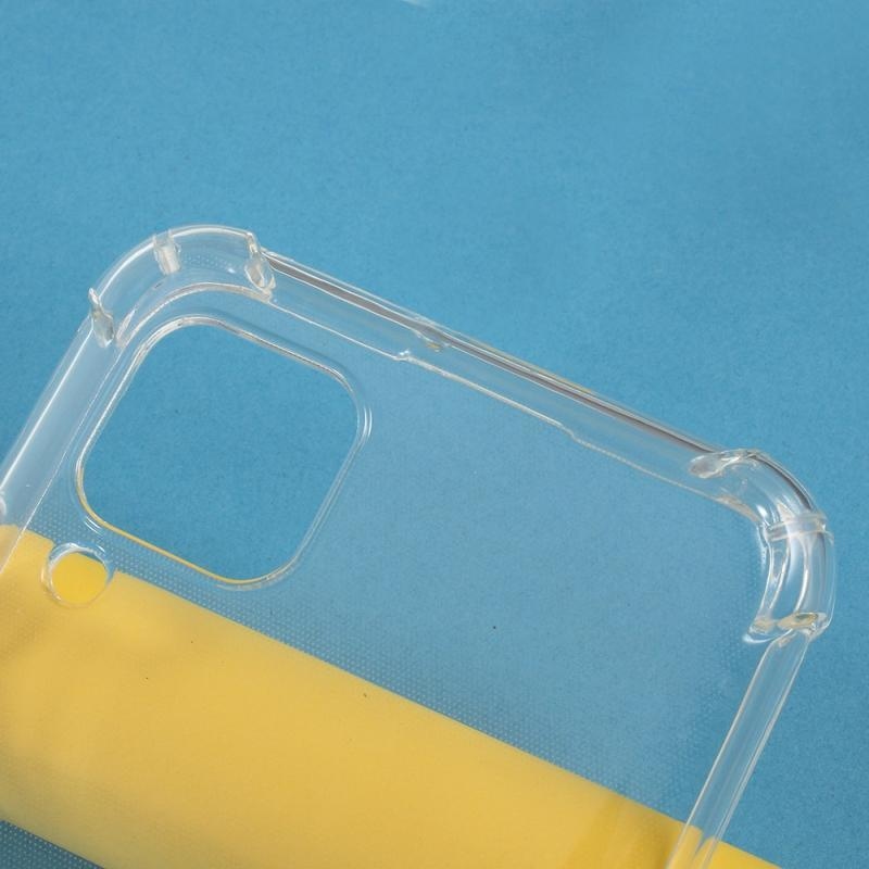 Átlátszó zselés tok megerősített sarkokkal a Huawei P40 Lite számára