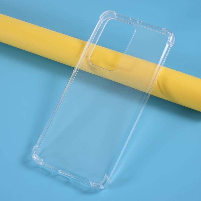 Átlátszó zselés tok megerősített sarkokkal a Huawei P40 Pro számára