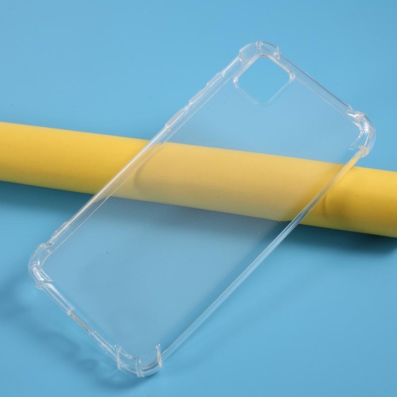 Átlátszó zselés tok megerősített sarkokkal a Huawei Y5p/Honor 9S számára