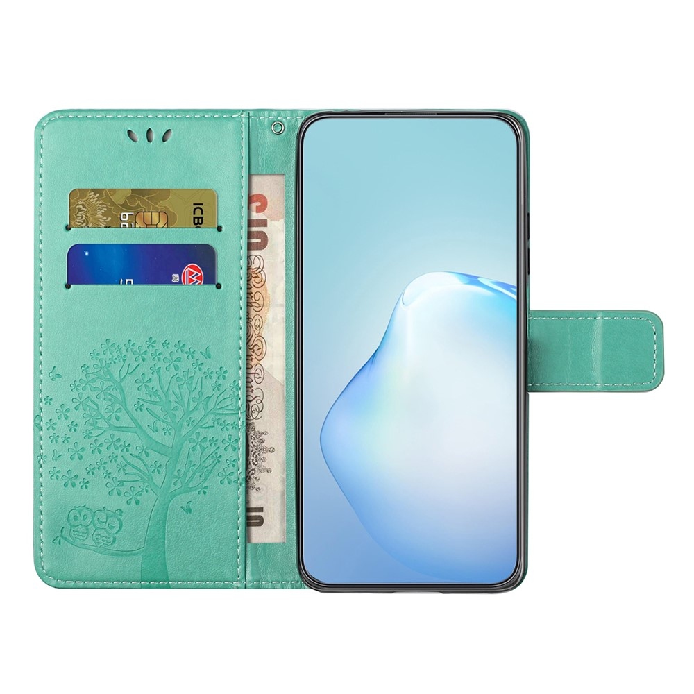 Fa könyvtáska a Honor 400 Pro-hoz - teal színű