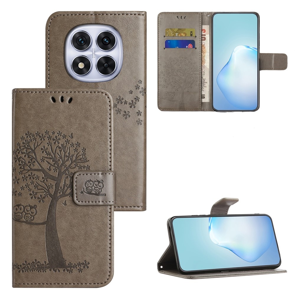 Fa könyv tok a Xiaomi Redmi Note 15 Pro+ 5G számára - szürke