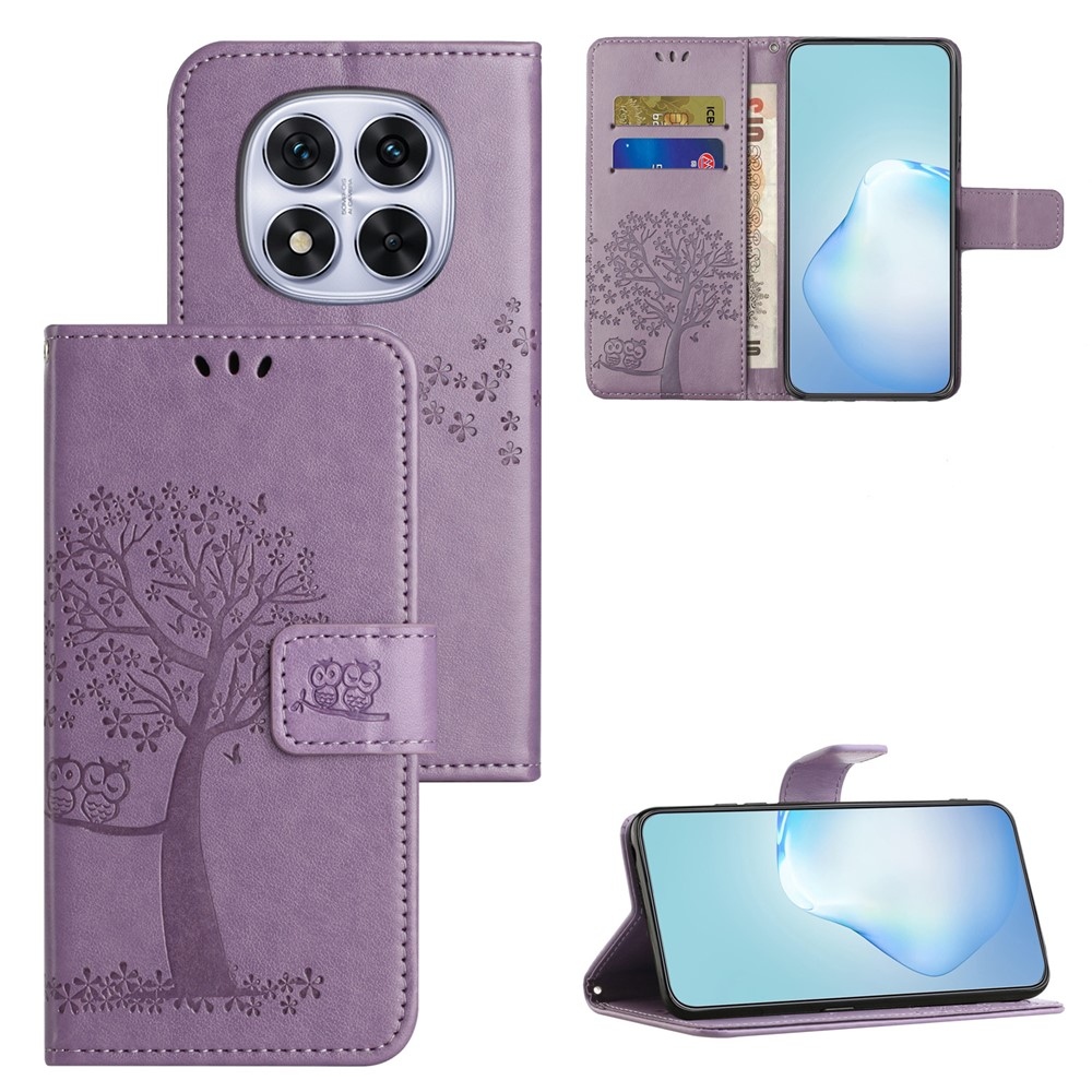 Fa könyv tok Xiaomi Redmi Note 15 Pro+ 5G - világos lila