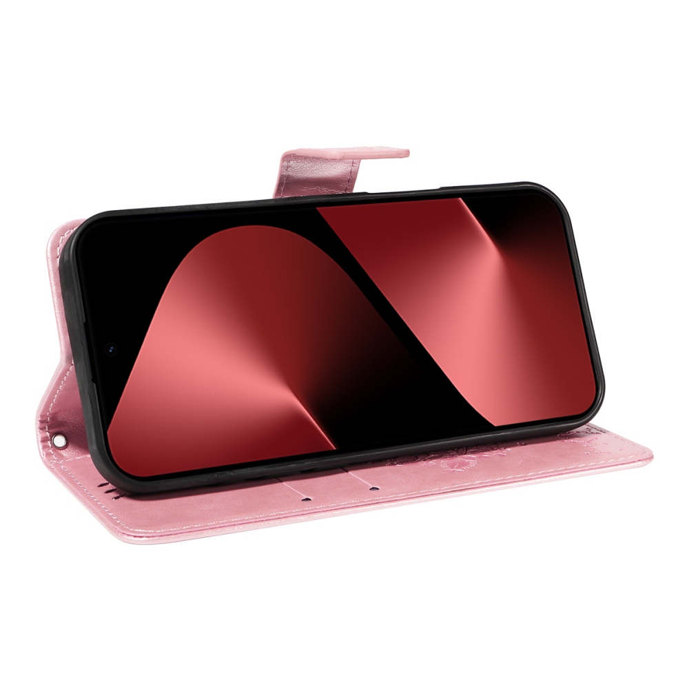 Trees mintás tok Huawei Pura 80 Pro készülékhez - rózsaszín arany