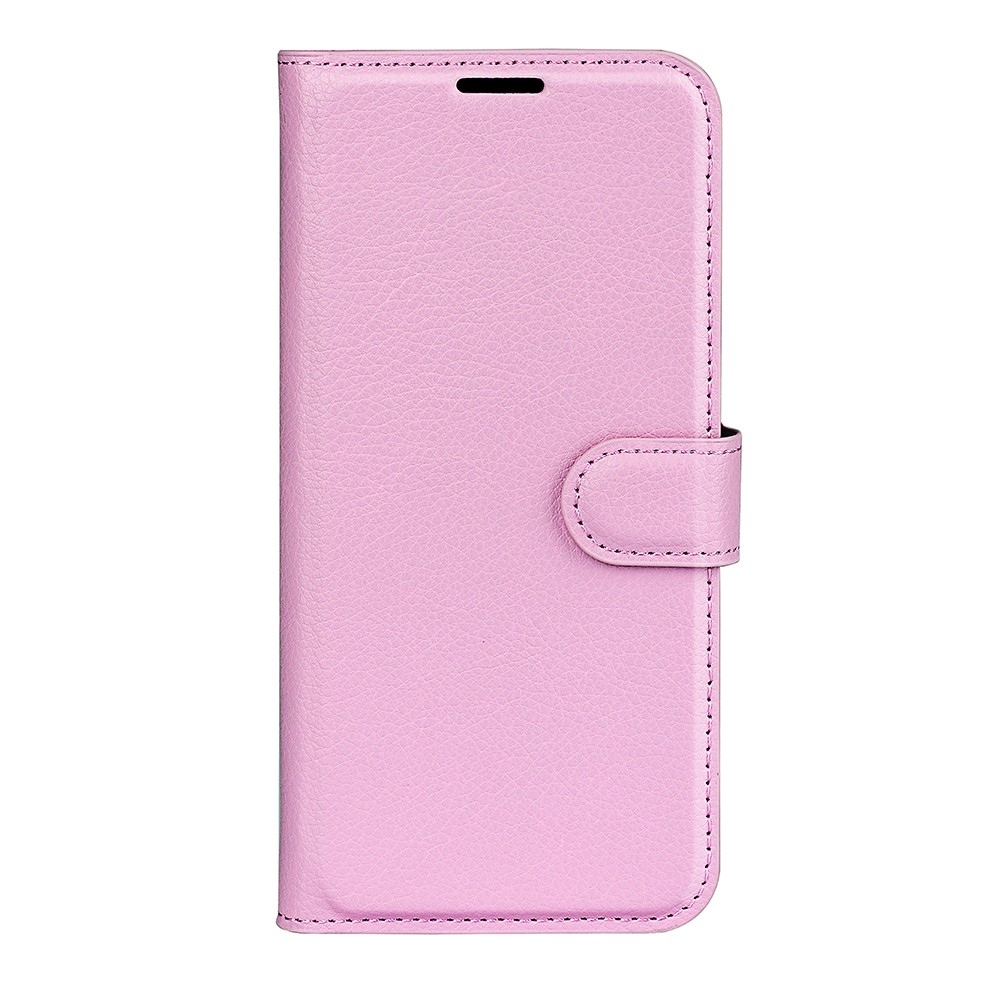 Litchi könyv tok Xiaomi 13T/13T Pro-hoz - rózsaszínű