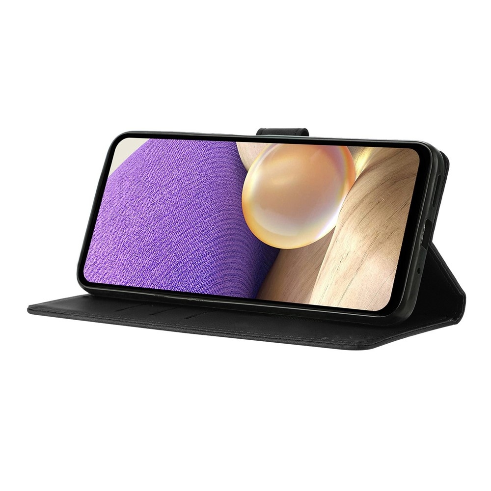 Háromszögletű könyv tok Xiaomi Redmi Note 15 Pro+ 5G - fekete