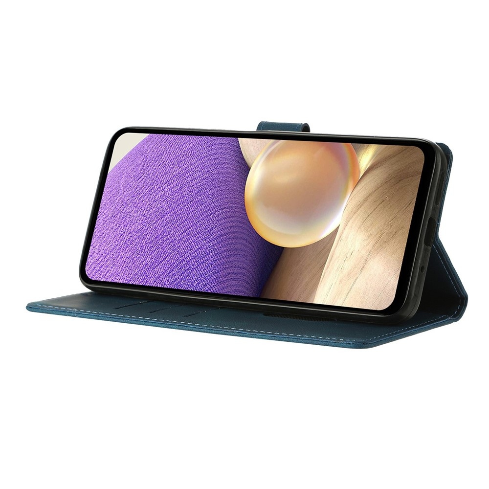 Háromszögletű könyv tok Xiaomi Redmi Note 15 Pro+ 5G - kék