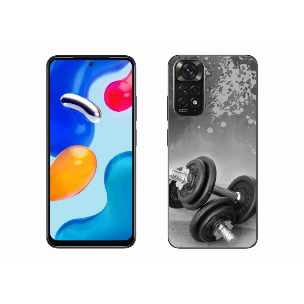 Gél borítás mmCase a Xiaomi Redmi Note 11S 4G-hez - súlyzók 1