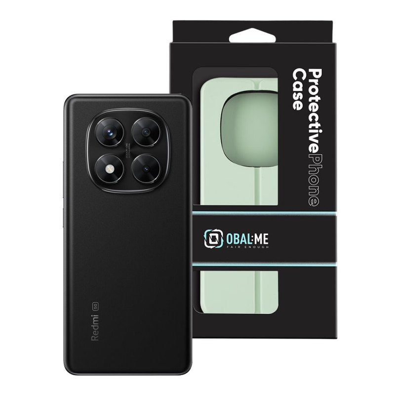 Csomagolás:ME SmoothTouch tok Xiaomi Redmi Note 14 Pro 5G/Poco X7 5G menta zöld