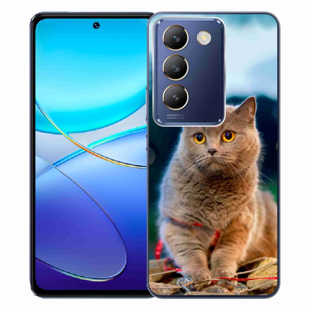 Gél védőburkolat mmCase a Vivo V40 SE 4G/5G készülékhez - Brit kék 2
