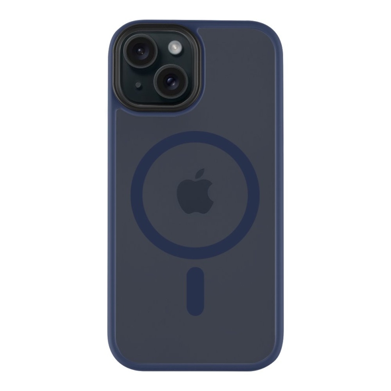 Taktikai MagForce Hyperstealth borító iPhone 15 készülékhez Mélykék