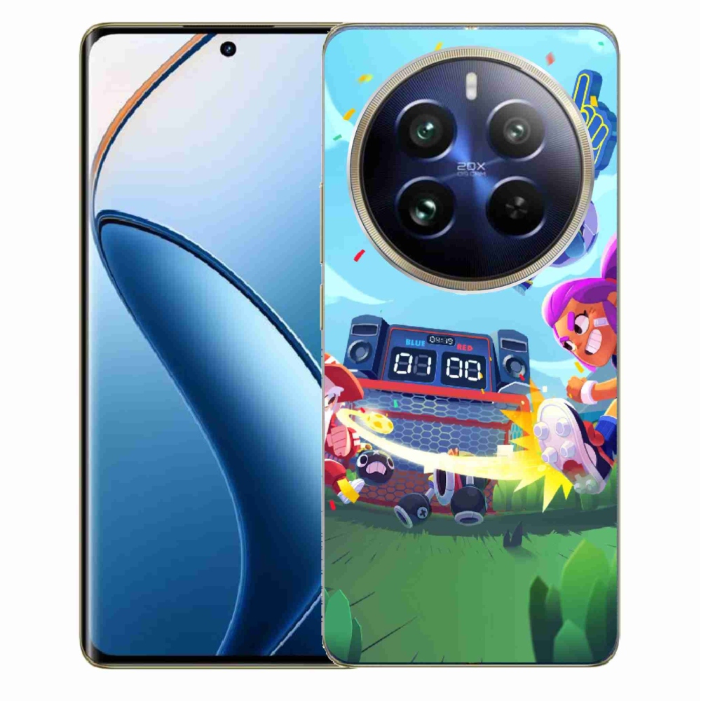 Gél borítás mmCase a Realme 12 Pro 5G/12 Pro+ 5G számára - verekedős csillagok 1