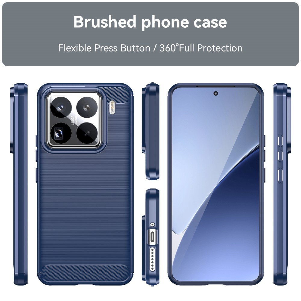 Szénálló zselés tok Xiaomi 15 Pro-hoz - kék
