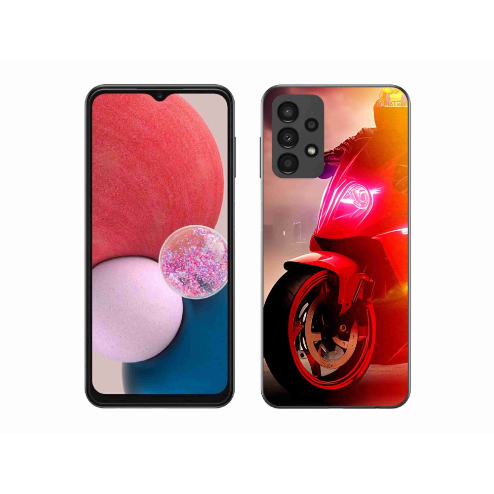 Gél borítás mmCase Samsung Galaxy A13 4G - motorkerékpárra