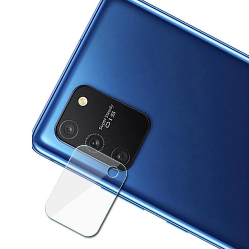 Edzett üvegből készült kamera lencse a Samsung Galaxy S10 Lite-on