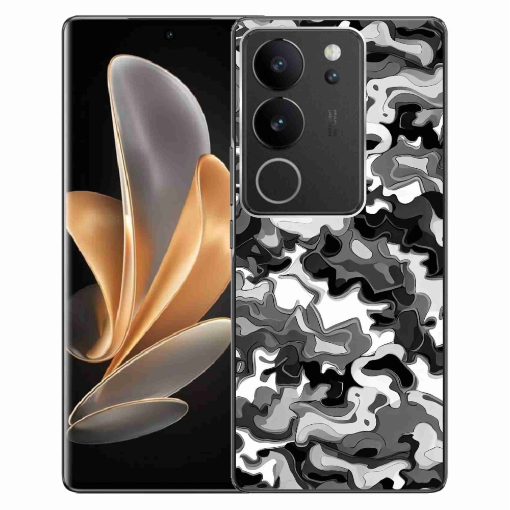 Gél borítás mmCase a Vivo V29 5G-hez - álcázó minta 3