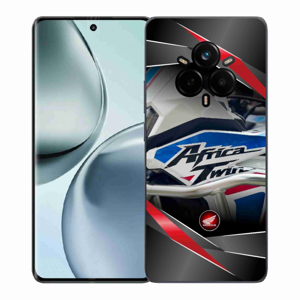 Gél borítás mmCase a Realme 14 Pro+ 5G számára - motoros honda