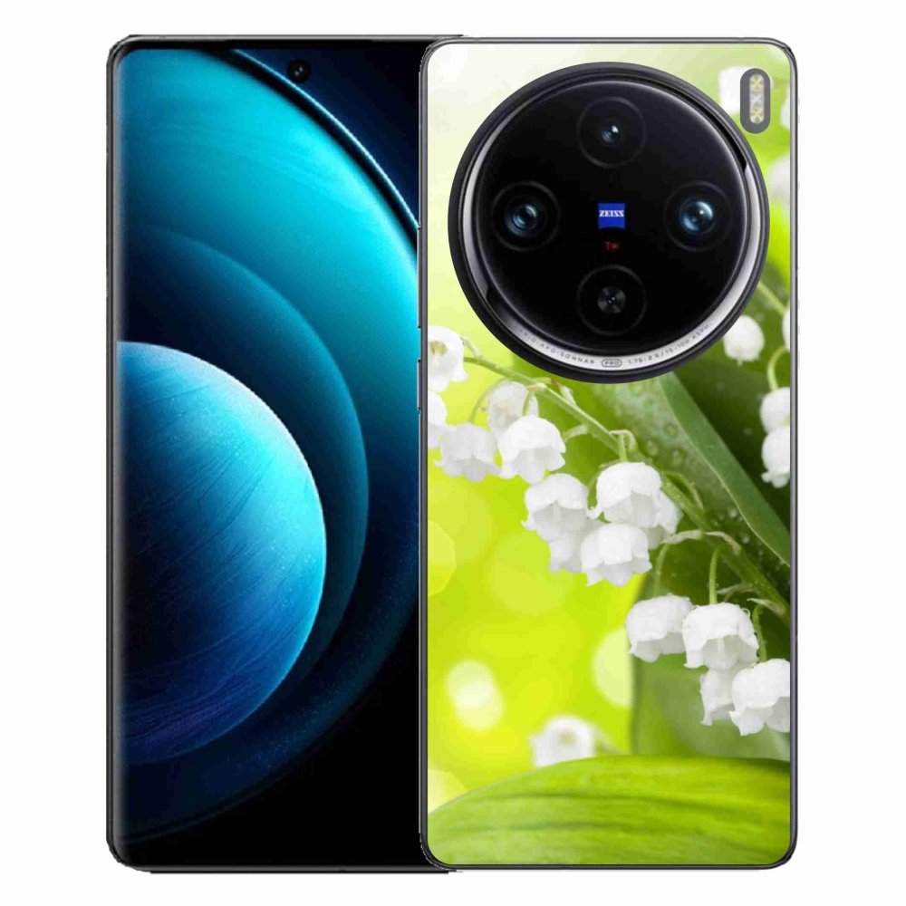 Zselés borítás mmCase a Vivo X100 Pro 5G-hez - lily of the valley