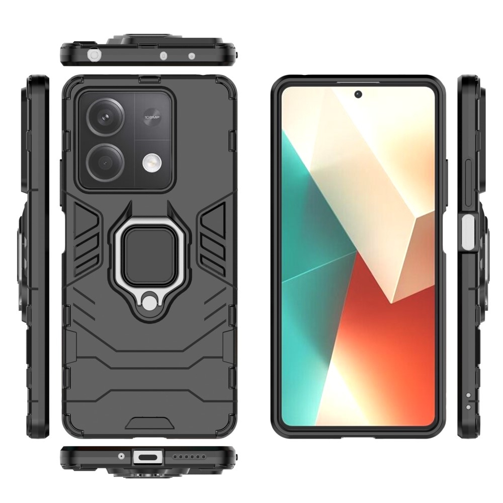 Guardy tartós borító a Xiaomi Redmi Note 13 5G készülékhez - fekete