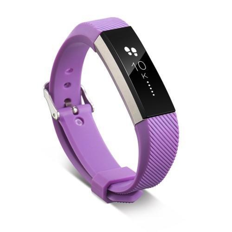 Twill szilikon pánt Fitbit Alta készülékhez - világos lila